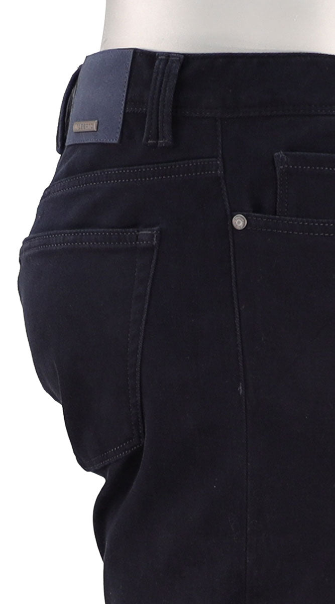 Pipe Diamond Brushed Cotton Navy