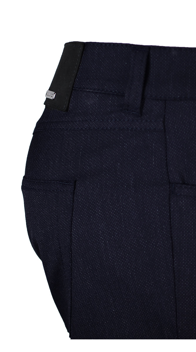 Alberto Pipe Ceramica Two Tone Navy Closer Side View 