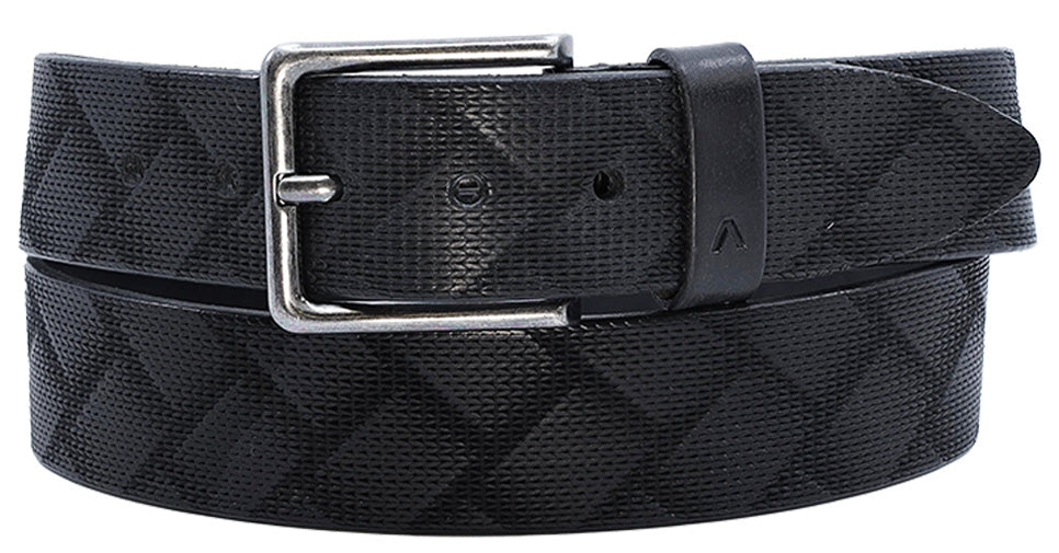 Alberto Lucas Leather Belt Black - Alberto Belts USA 