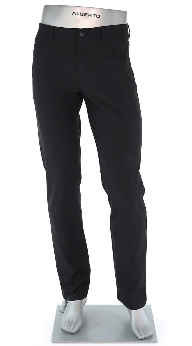 Alberto Stone Ceramica Black Pants - Alberto Pants USA