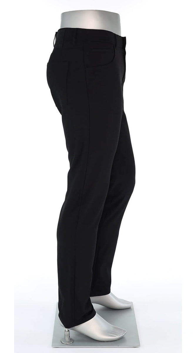 Alberto Stone Ceramica Black Pants Side View