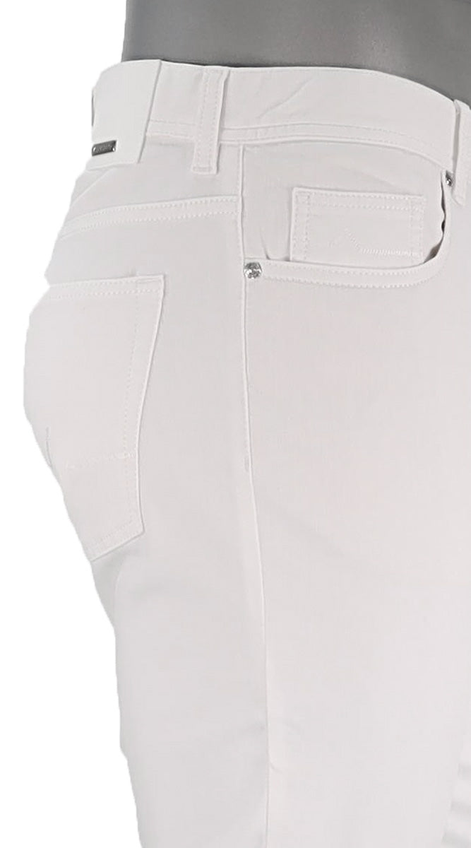 Pipe Coolmax Light Weight Business Jean White