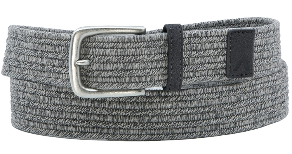 Alberto Miles Stretch Belt Grey - Alberto Belts USA