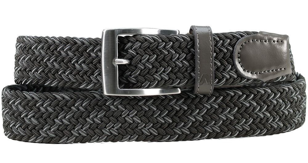 Alberto Felix Stretch Belt Charcoal