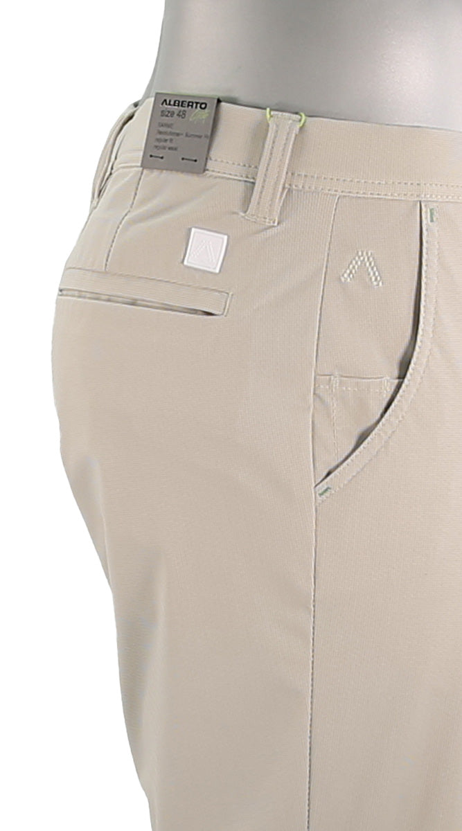 Alberto Earnie Revolutional Summer Print Shorts Stone Closer Side View 