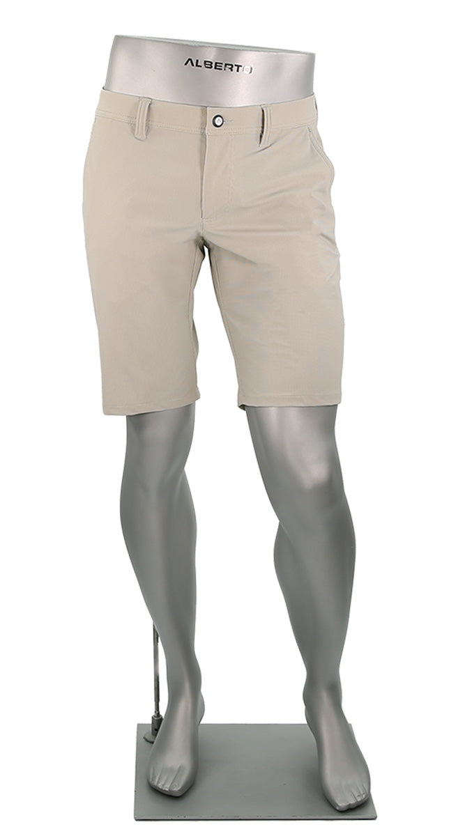 Alberto Earnie Revolutional Summer Print Shorts Stone - Alberto Shorts USA 