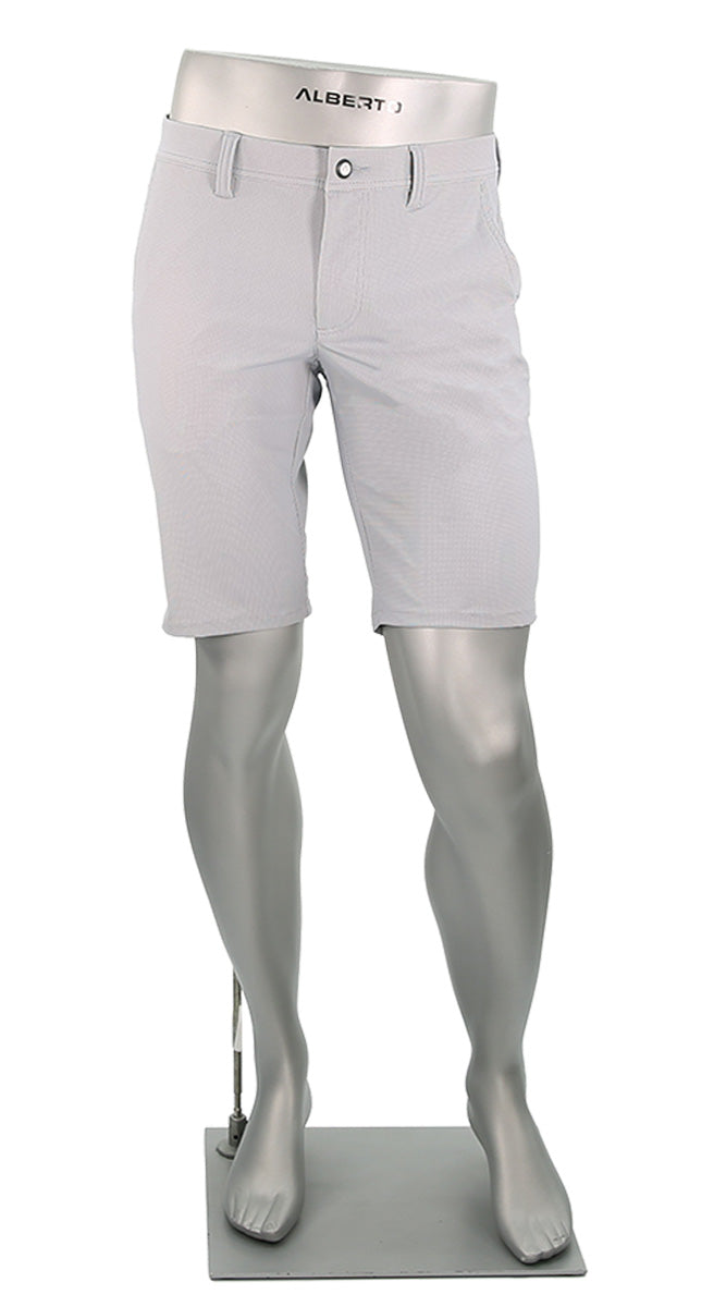 Alberto Earnie Revolutional Summer Print Shorts Light Blue  - Alberto Shorts USA 