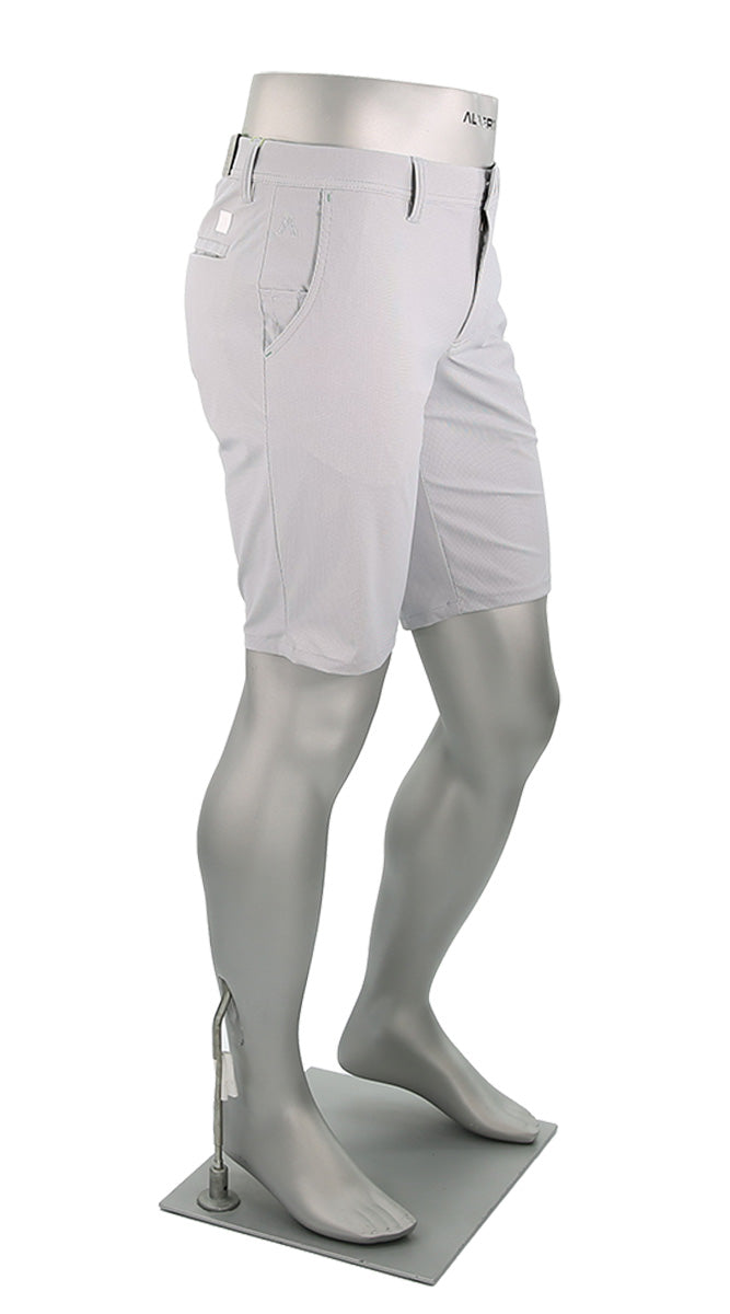 Alberto Earnie Revolutional Summer Print Shorts Light Blue Side View 