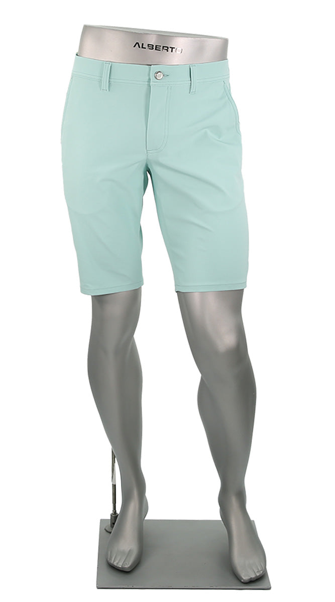 Alberto Earnie Golf 3X Dry Shorts Seafoam- Alberto USA Shorts 
