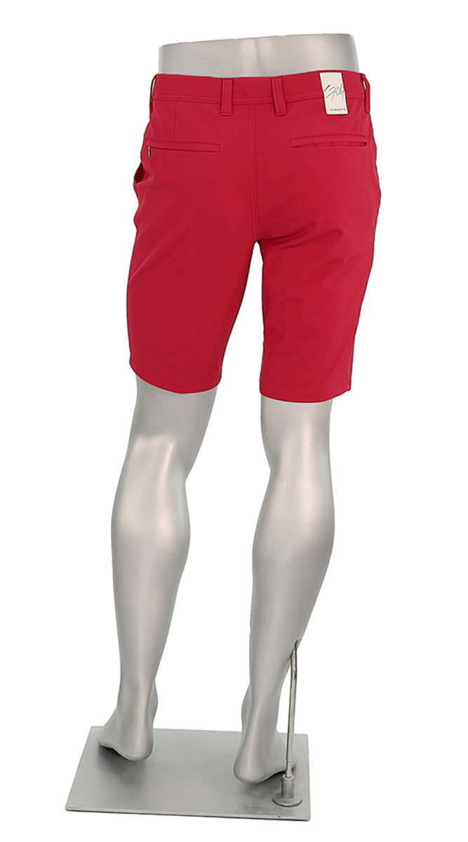 Alberto Earnie Golf 3X Dry Shorts Cherry Back View