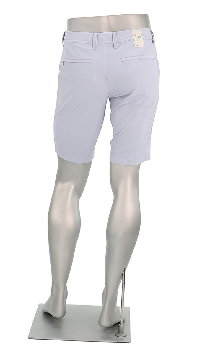 Alberto Earnie Golf 3X Dry Shorts Sky Back View