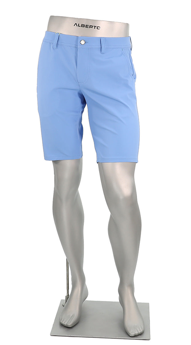 Alberto Earnie Golf 3X Dry Shorts Dusty Blue - Alberto Shorts USA
