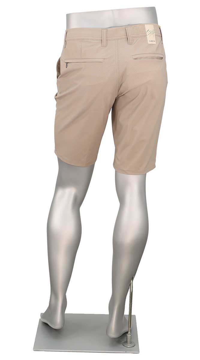 Earnie Revolutional Print Shorts Tan