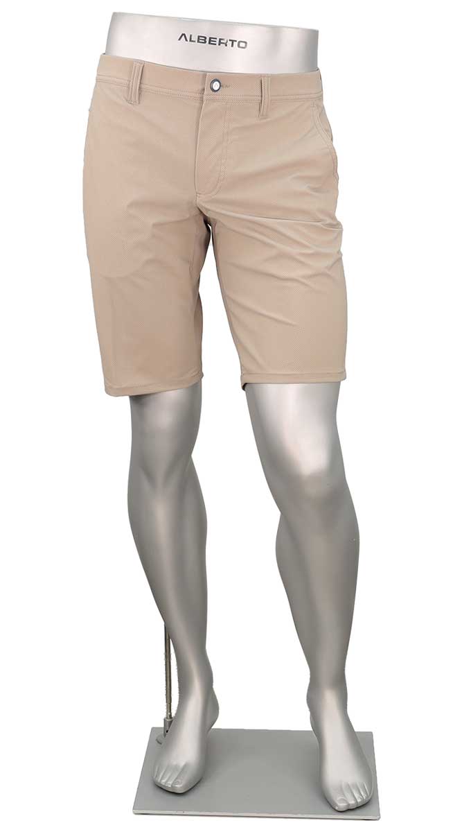 Earnie Revolutional Print Shorts Tan