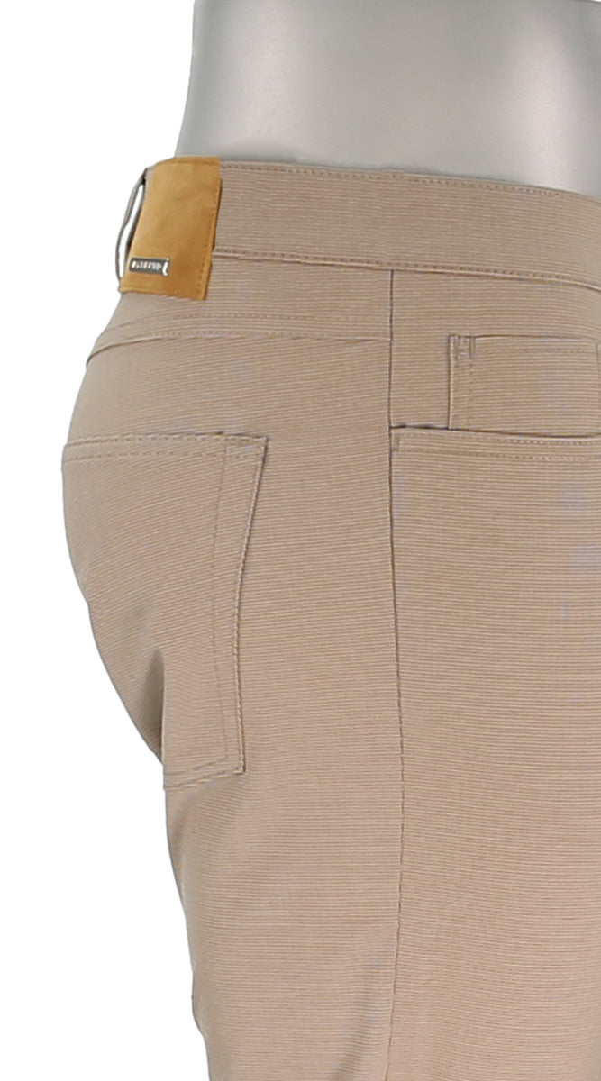 Alberto Pipe Mini Pepita Ceramica Khaki Closer Side View 