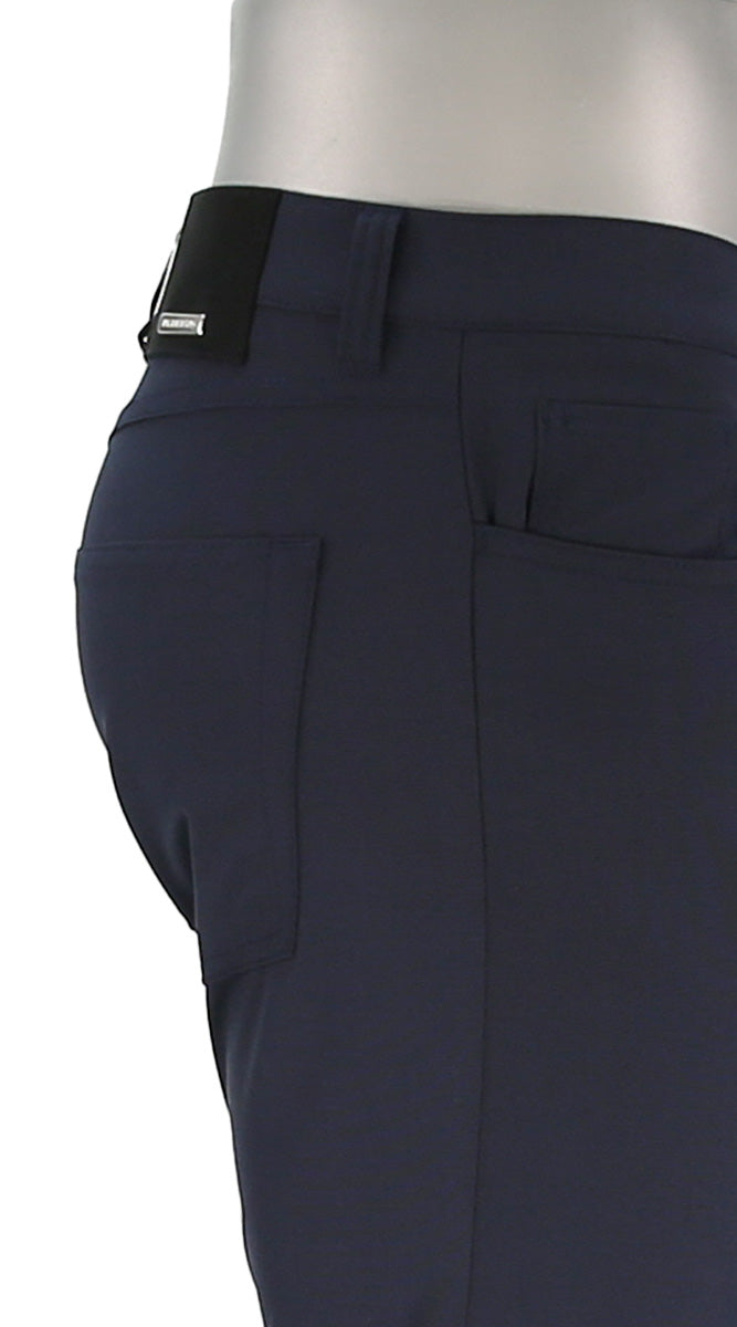 Alberto Pipe Mini Pepita Ceramica Navy Closer Side View