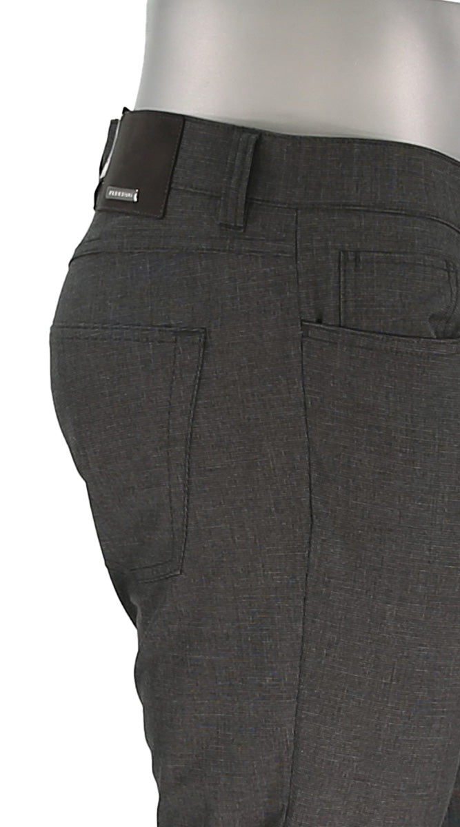 Alberto Pipe Mini Pepita Ceramica Charcoal Closer Side View