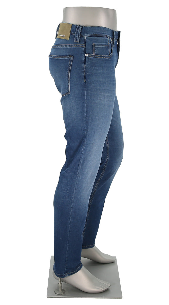 Alberto Pipe Premium Tencel Soft Hand Denim Side View 