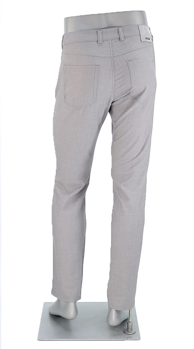 Alberto Pipe Ceramica Two Tone Light Grey Back View 