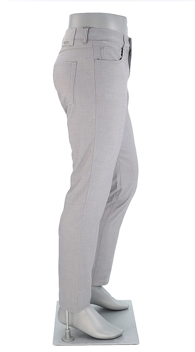Alberto Pipe Ceramica Two Tone Light Grey Side View 