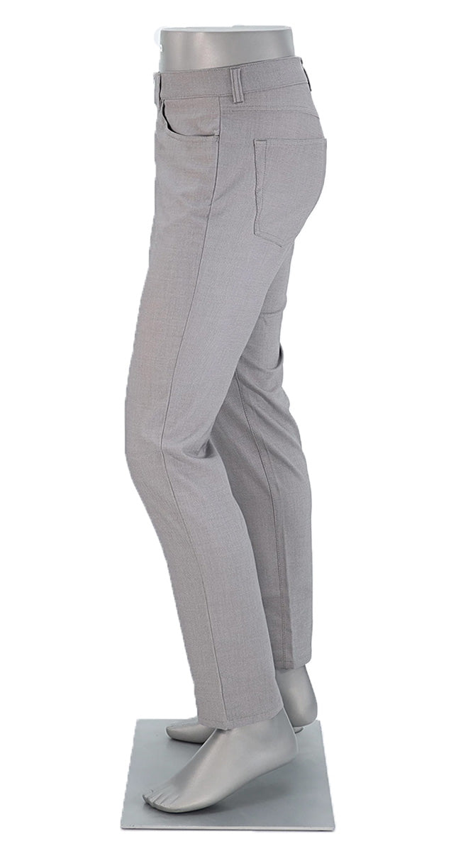 Alberto Pipe Ceramica Two Tone Light Grey Side View 