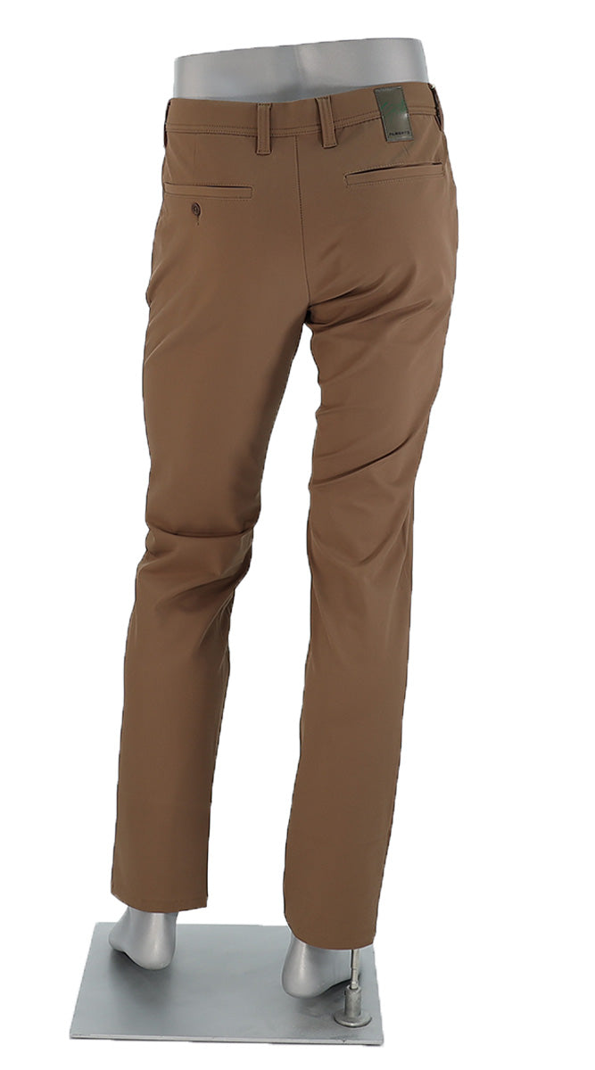 Alberto Rookie Golf 3X Dry Pant Mocha Back View