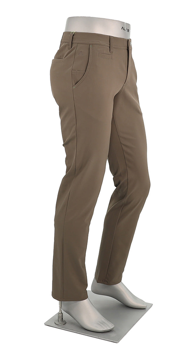 Alberto Rookie Golf 3x Dry Pant Dark Khaki Side View