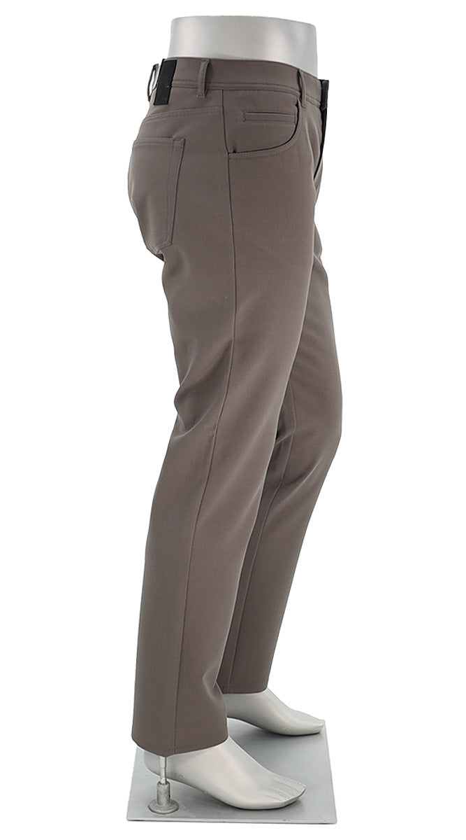 Alberto Stone Ceramica Taupe Pants Side View 