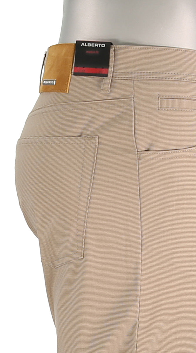 Alberto Stone Mini Pepita Ceramica Khaki Closer Side View 