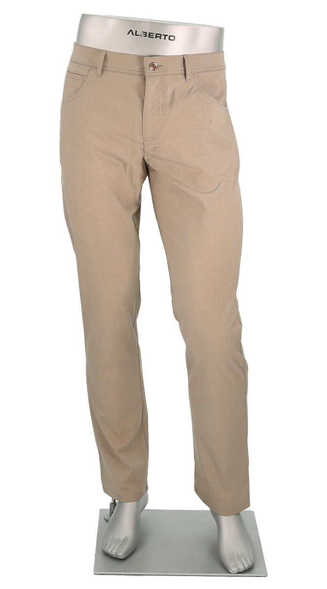 Alberto Stone Mini Pepita Ceramica Khaki - Alberto Pants USA 