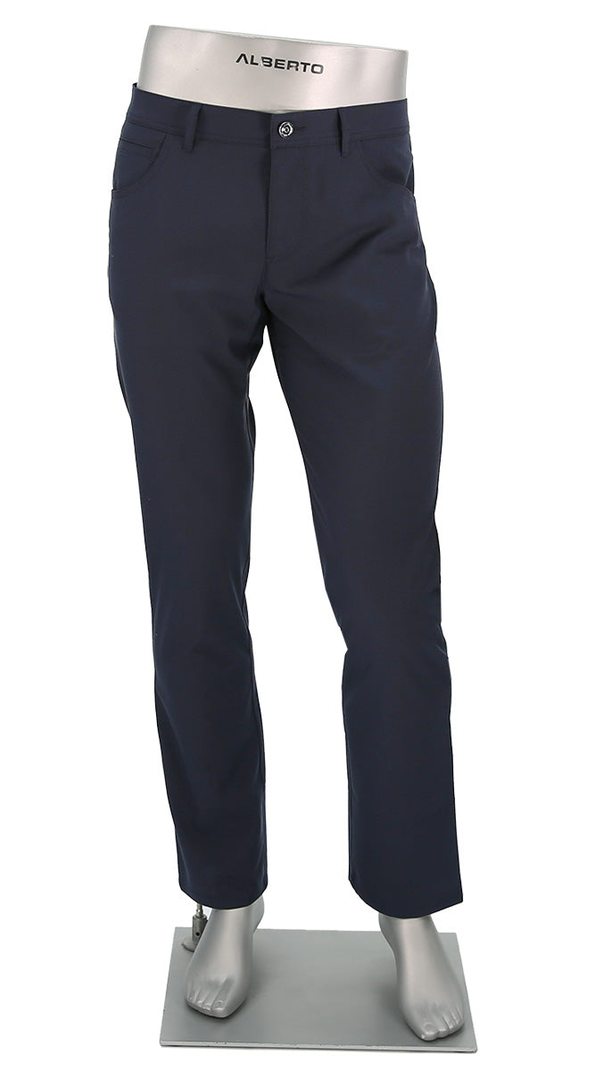 Alberto Stone Mini Pepita Ceramica Navy - Alberto Pants USA 