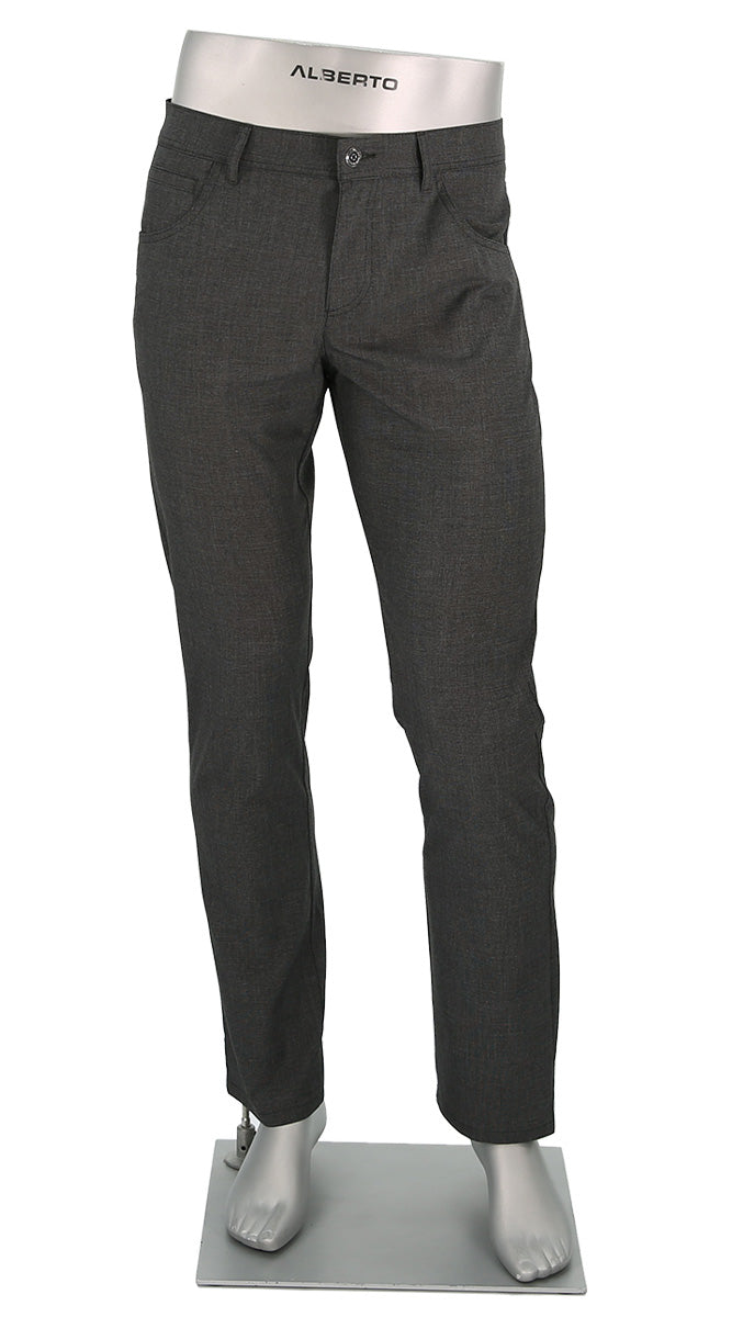 Alberto Stone Mini Pepita Ceramica Charcoal - Alberto Pants USA 