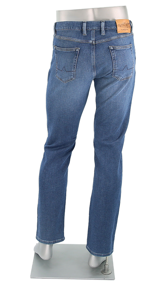 Alberto Stone Jersey Debim Blue Pants Back View 