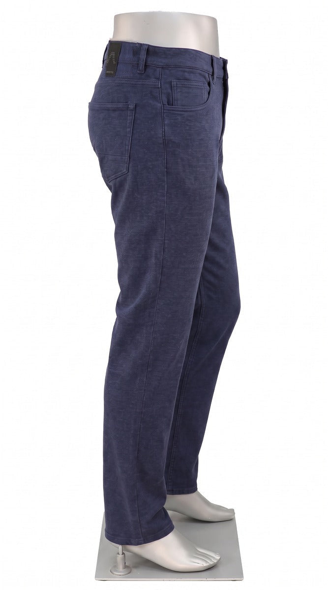 Alberto Pipe Ceramica men's pants – heather blue, side view