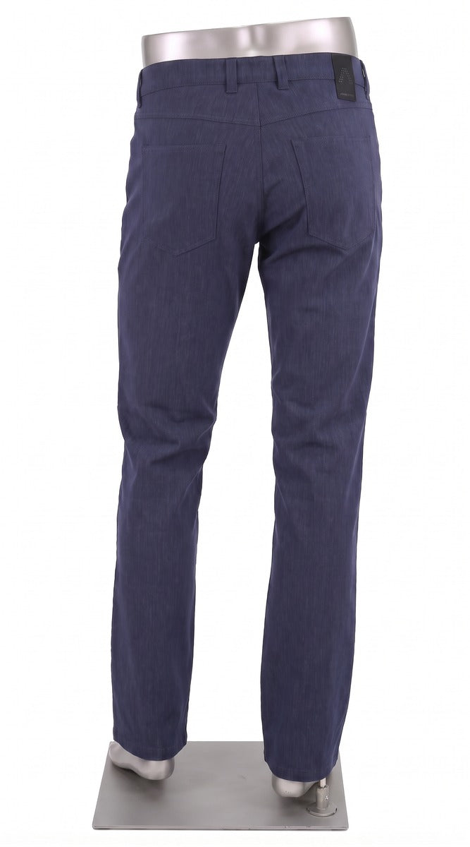 Alberto Stone Ceramica men's pants – heather blue, back view