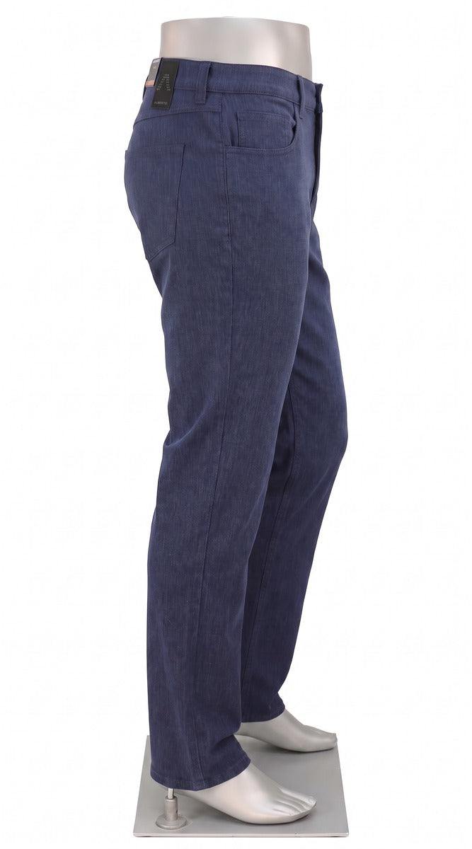 Alberto Stone Ceramica men's pants – heather blue, side view