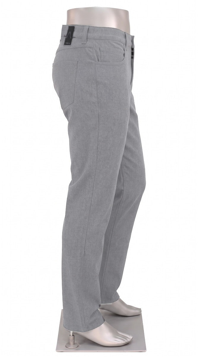 Alberto Stone Ceramica men's pants – light grey, side view