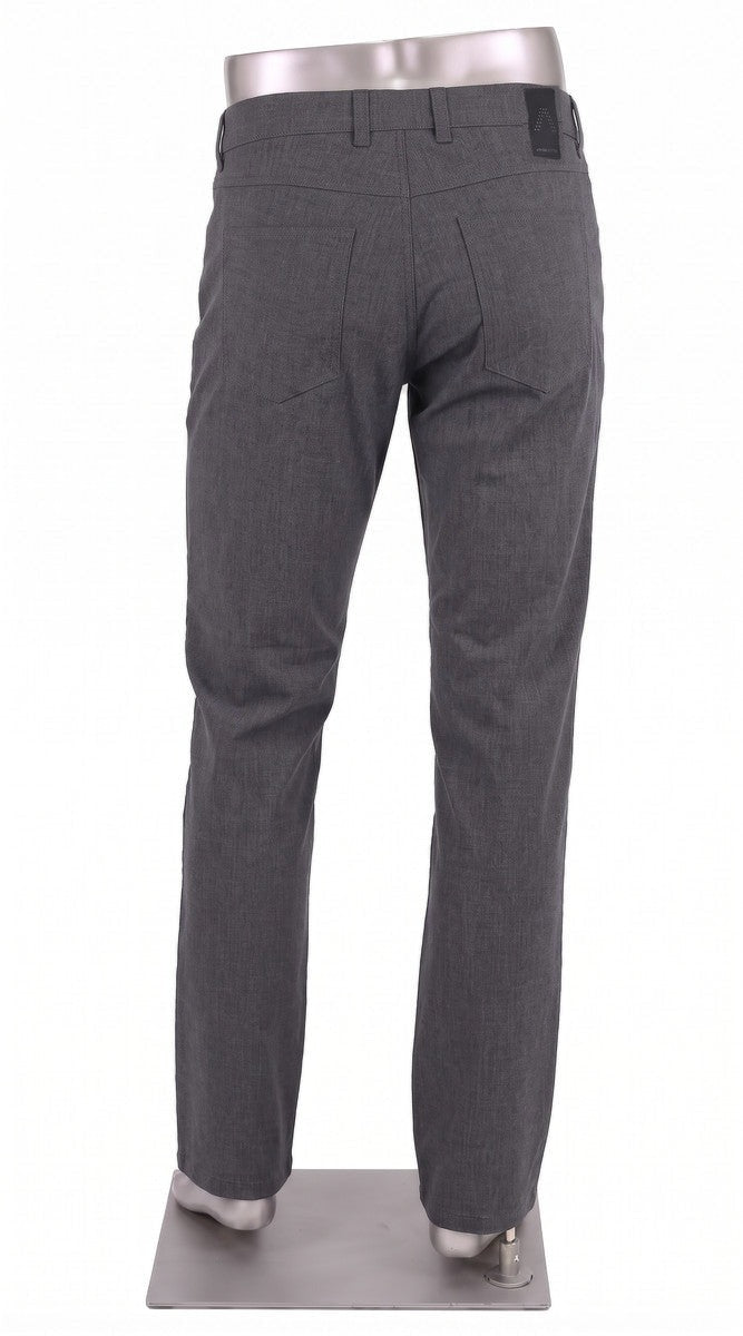 Alberto Stone Ceramica men's pants – medium grey, back view