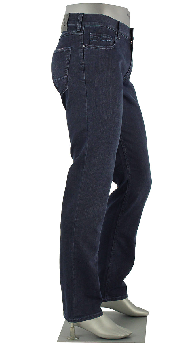 ALBERTO JEANS DENIM STONE T400 INDIGO ST1393-898 DARK BLUE