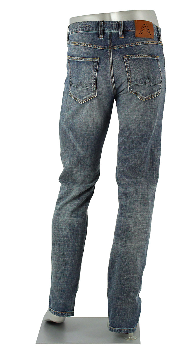 ALBERTO JEANS STONE AUTHENTIC DENIM MED BLUE ST1896-881 1896