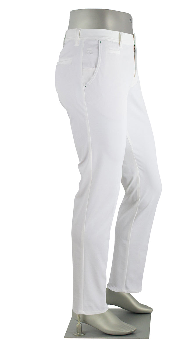 Alberto Rookie Golf 3x Dry Pant White Side View