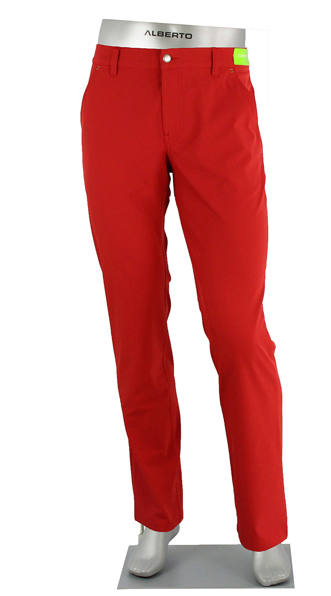 ALBERTO GOLF 3X DRY PANT RED 5535