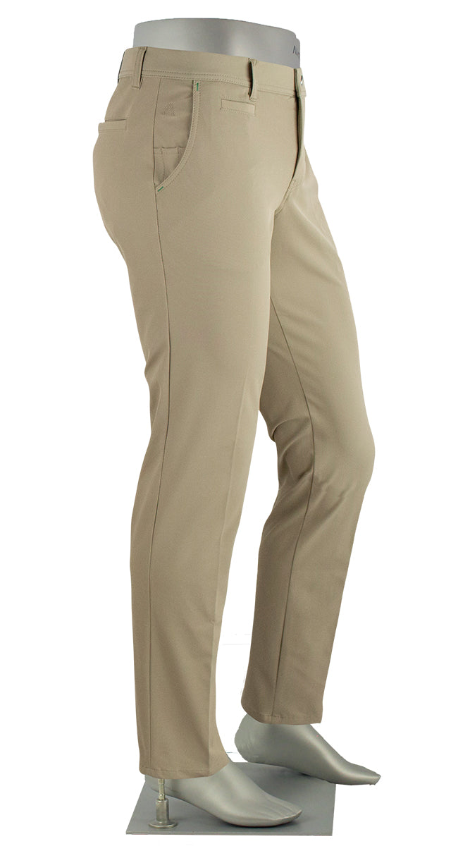 Alberto Rookie Golf 3x Dry Pant Khaki Side View