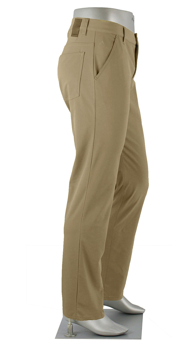 Alberto Pro-D Cooler Dry Golf Pant – Khaki | Free Shipping