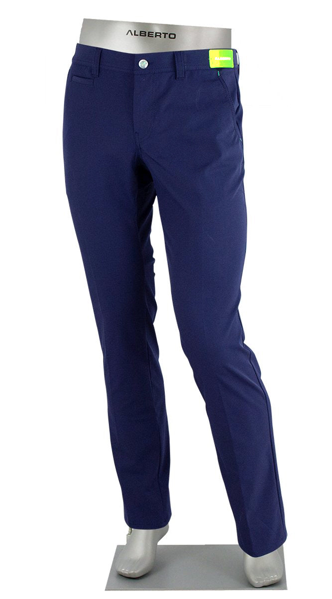 Alberto Rookie Golf 3x Dry Pant Indigo - Alberto Pants USA