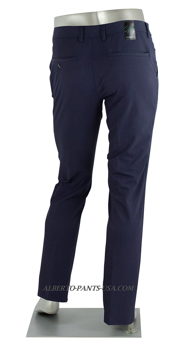 Alberto Rookie Golf 3x Dry Pant Navy Back View