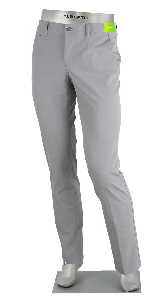 Alberto Rookie Golf 3x Dry Light Grey - Alberto Pants USA