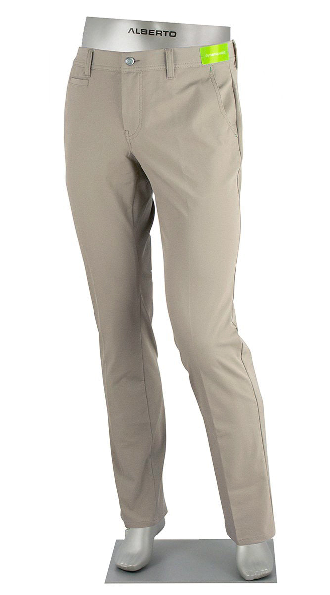 Alberto Rookie Golf 3x Dry Pant Stone - Alberto Pants USA