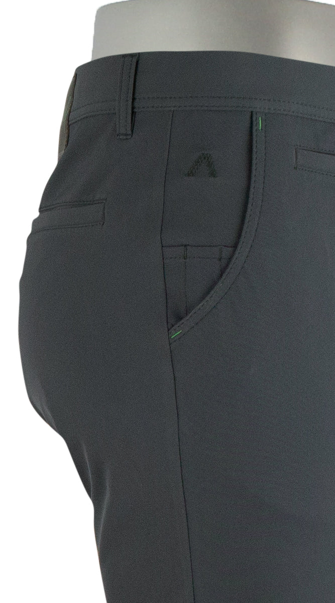 Alberto Rookie Golf 3x Dry Pant Charcoal Closer View