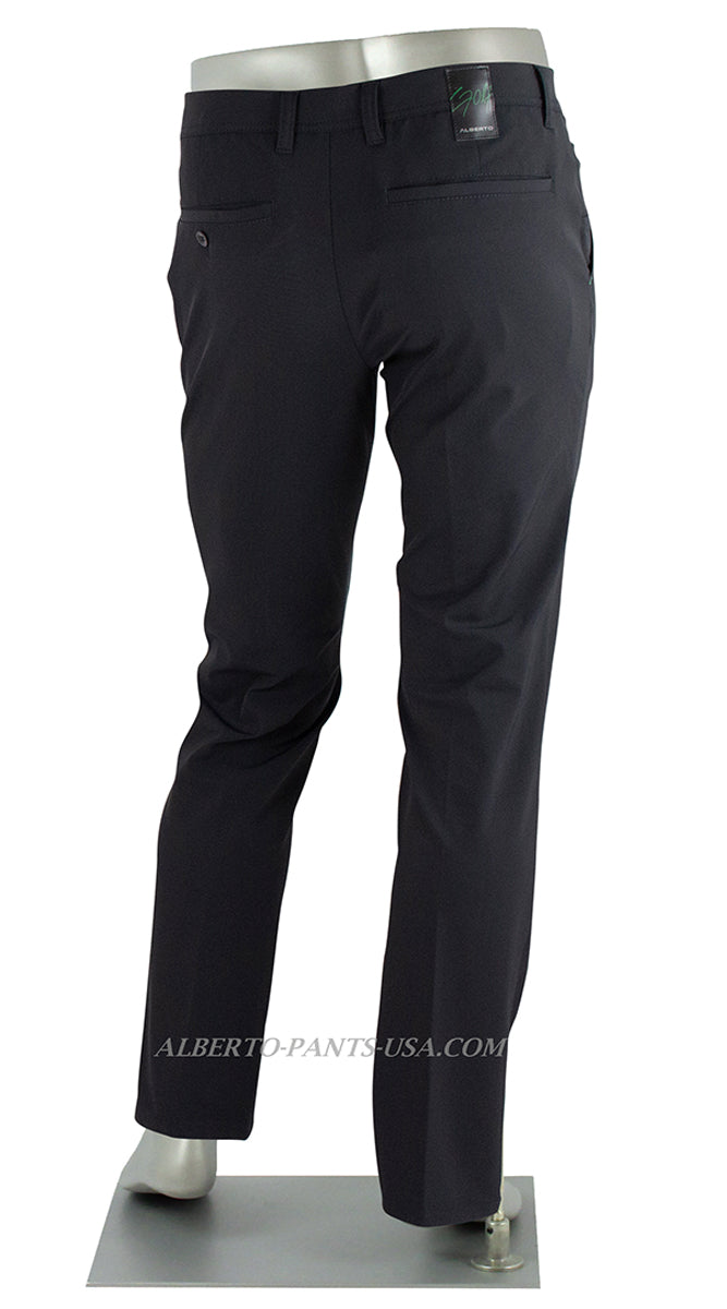 Alberto Rookie Golf 3x Dry Pant Black Back View